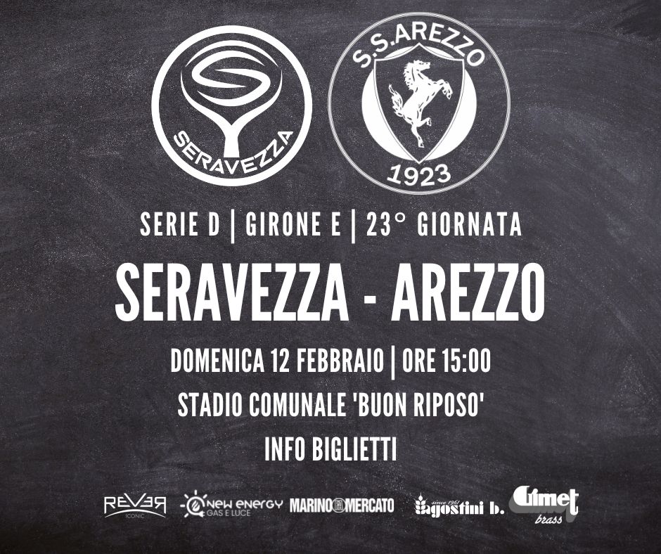 Seravezza-Arezzo, via alla prevendita